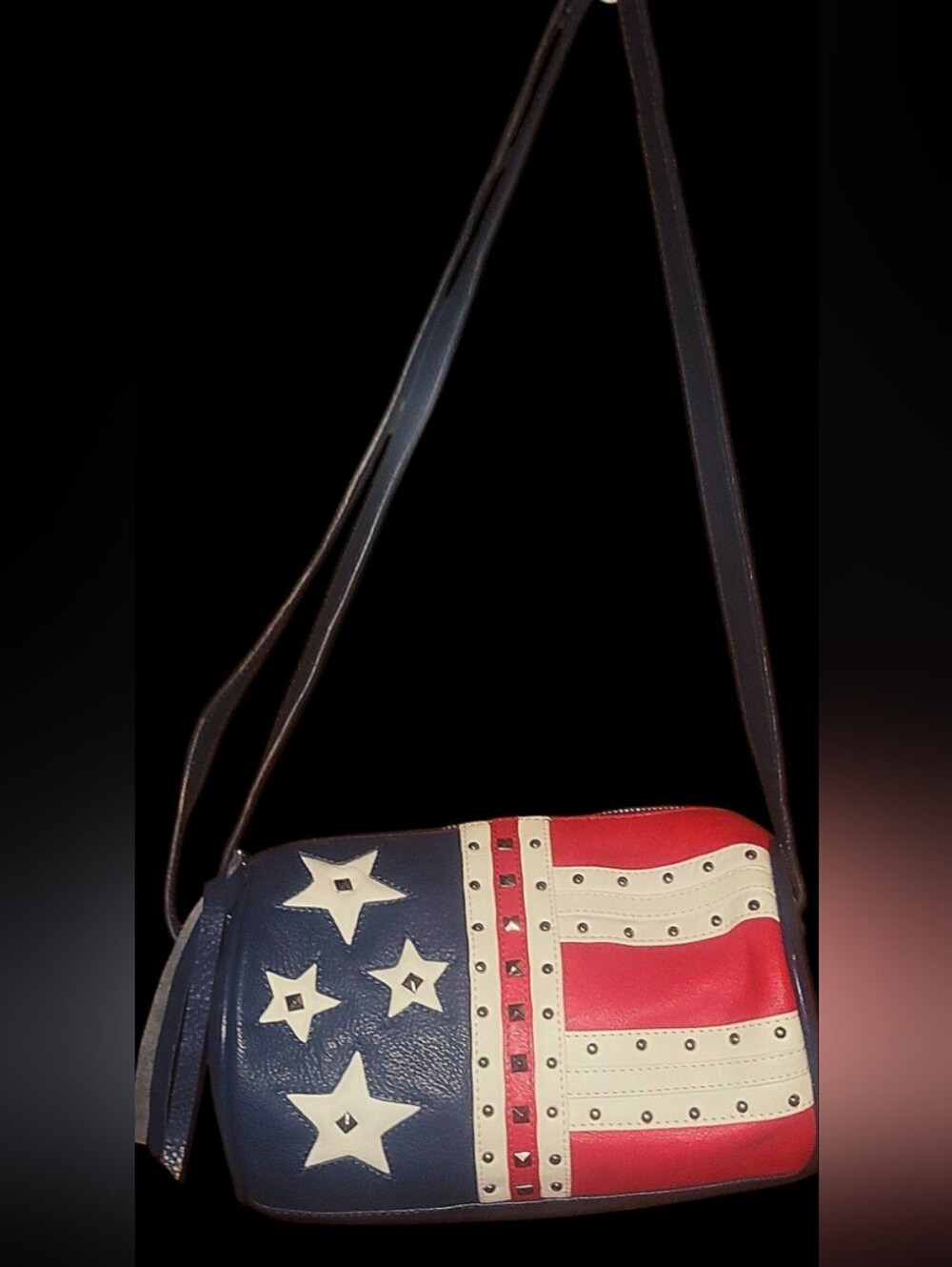 🇺🇸 Sharif Red, White & Blue Patriot  Crossbody Bag Bundle - Picture 2 of 11